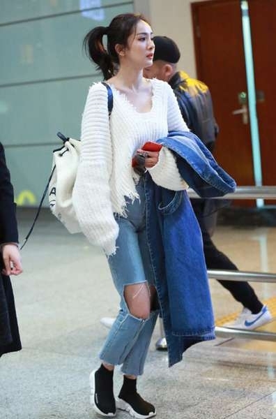 时尚，王者的黑，小黑鞋走起来