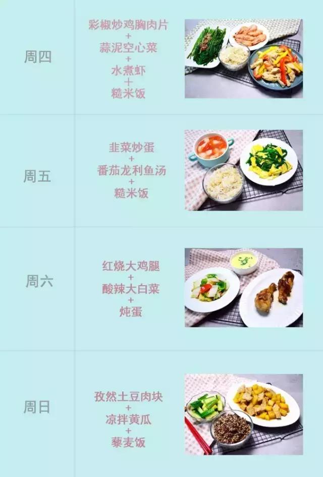 增肌饮食食谱大全图片,新手减脂增肌食谱保存
