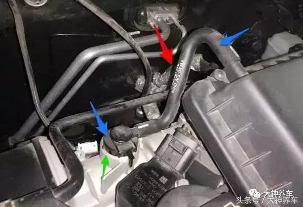 汽修发动机机舱部件详解,汽车发动机舱全部零件名称图解