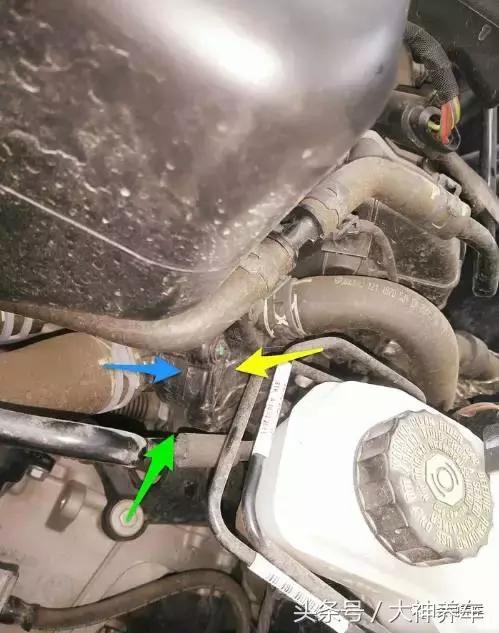 汽修发动机机舱部件详解,汽车发动机舱全部零件名称图解