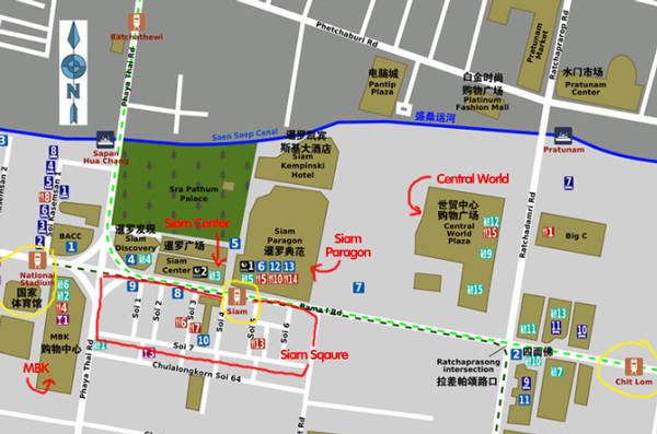 曼谷交通线路图最新,曼谷交通解读