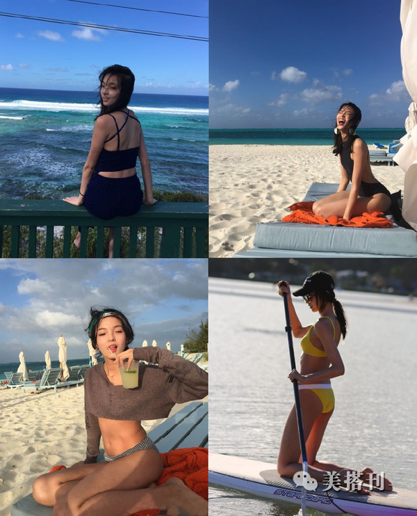 雎晓雯外国,雎晓雯内地女模特