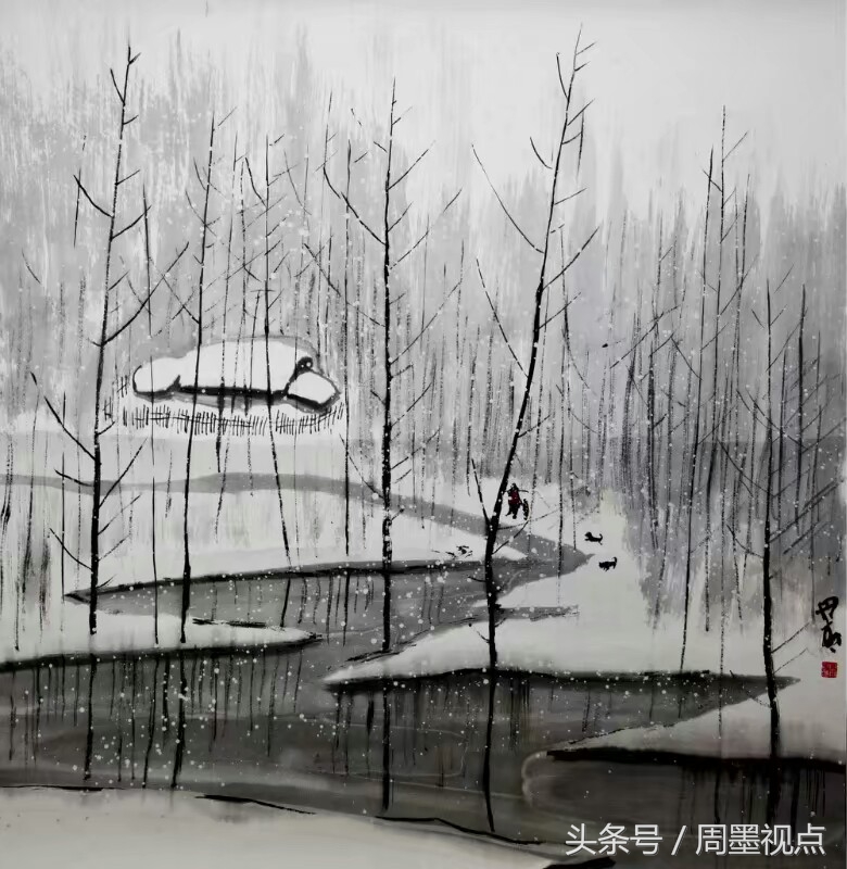 丹青从来真国粹净墨无暇写春知