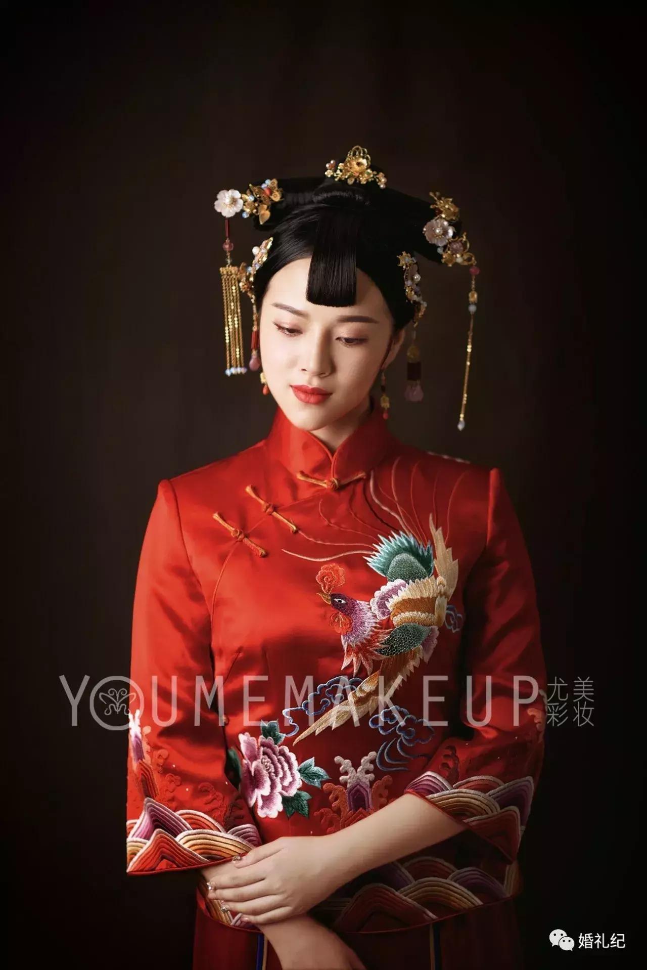 如何挑选合适中式婚礼的妆容,中式婚礼搭配