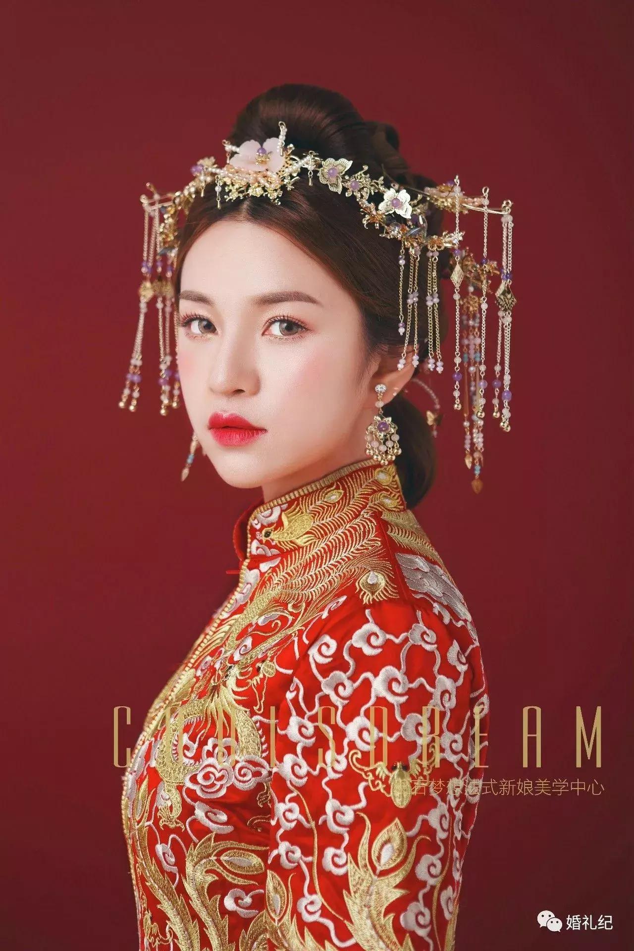 如何挑选合适中式婚礼的妆容,中式婚礼搭配