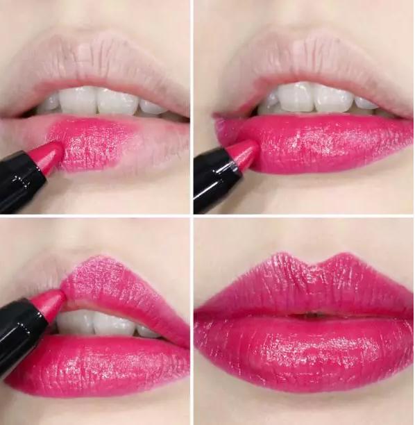 chanel香奈儿炫亮魅力柔雾唇膏116,chanel香奈儿哑光唇釉试色图