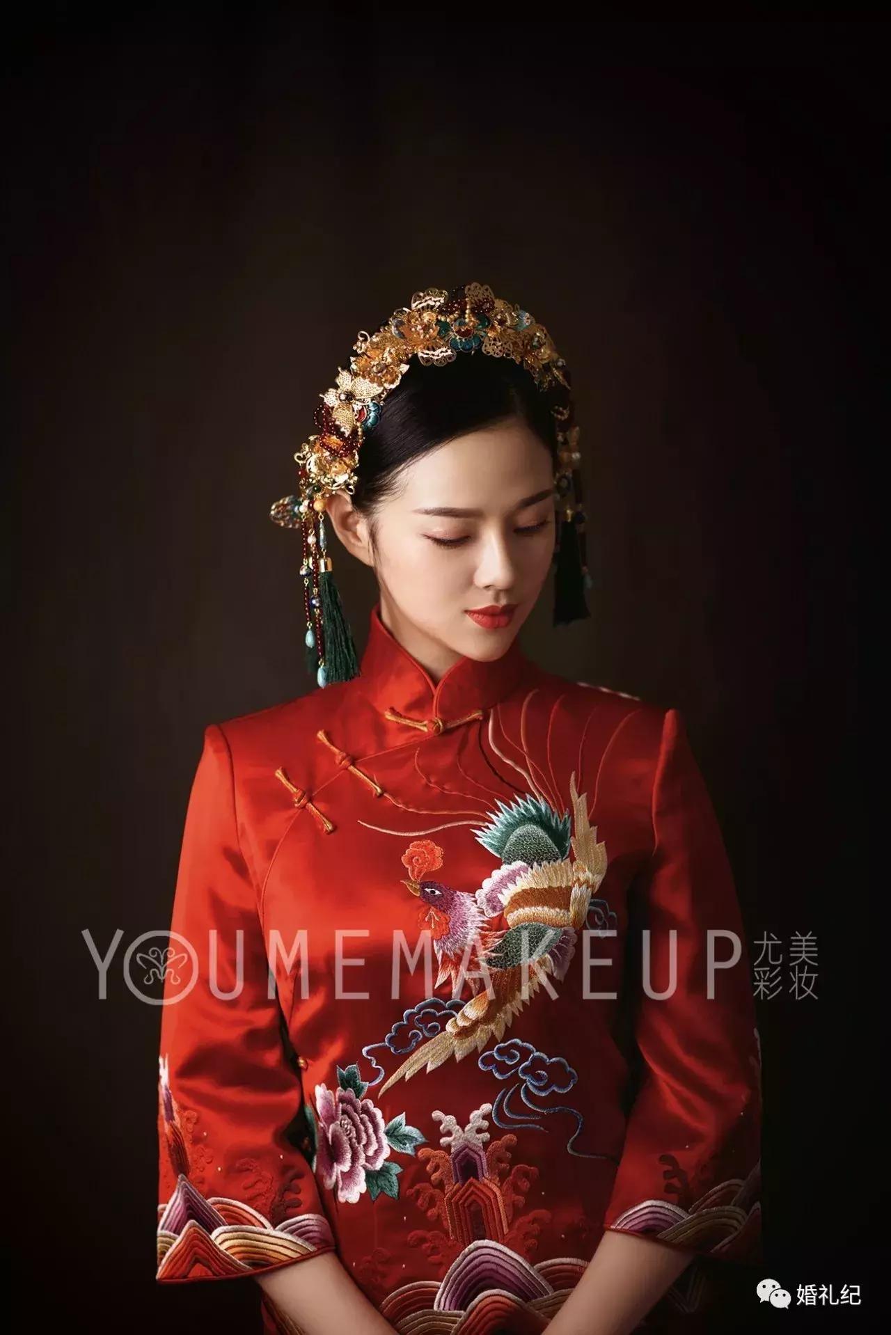 如何挑选合适中式婚礼的妆容,中式婚礼搭配