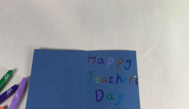 教师节手工礼物贺卡康乃馨制作,康乃馨教师节贺卡制作教程简单