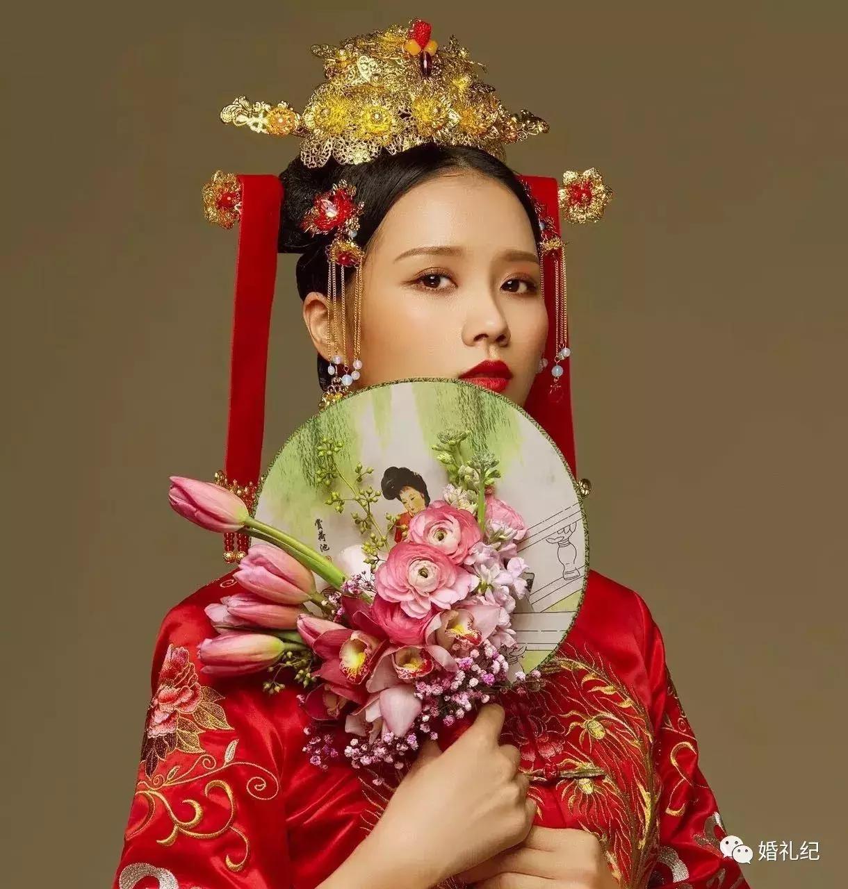 如何挑选合适中式婚礼的妆容,中式婚礼搭配