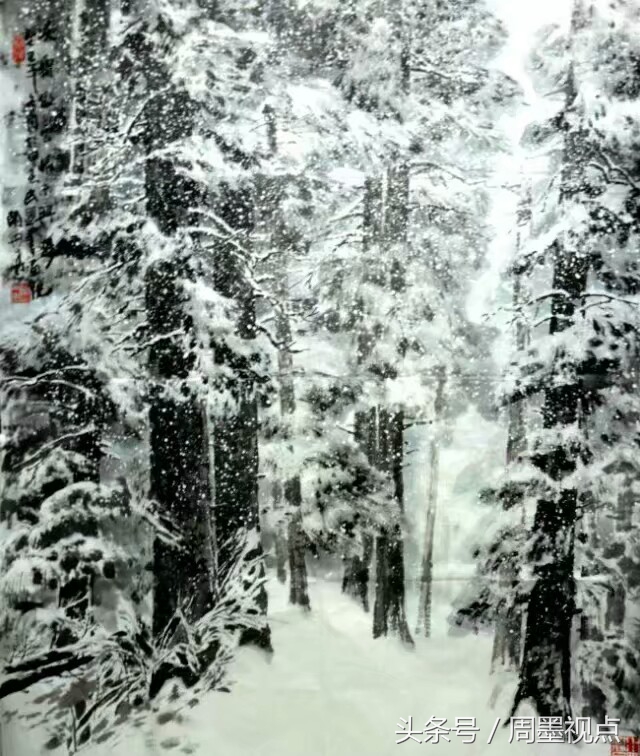 丹青从来真国粹净墨无暇写春知