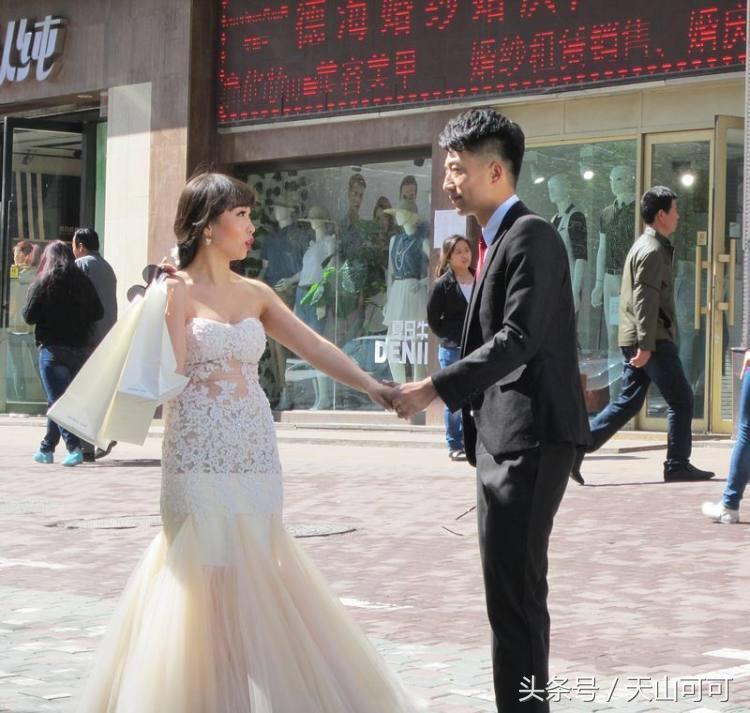 街拍婚纱照风格种类大全,街拍个性婚纱照图片
