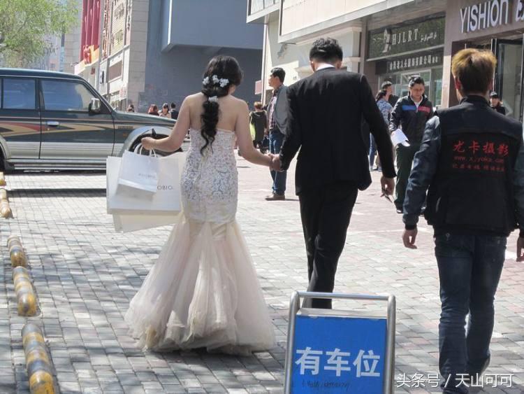 街拍婚纱照风格种类大全,街拍个性婚纱照图片