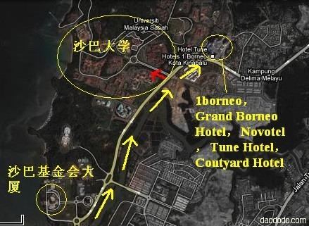 沙巴换汇防坑指南 (沙巴交通地图)