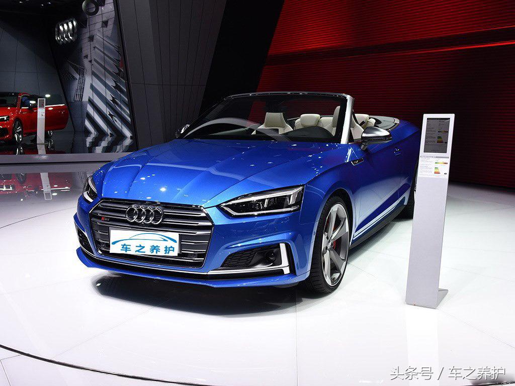 奥迪s52020款sportback,运动感很强新款奥迪s5敞篷版实车