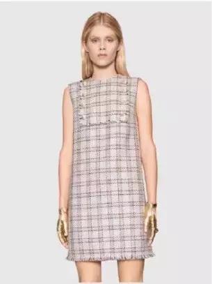 杨幂穿的gucci的格纹外套,杨幂celine上衣