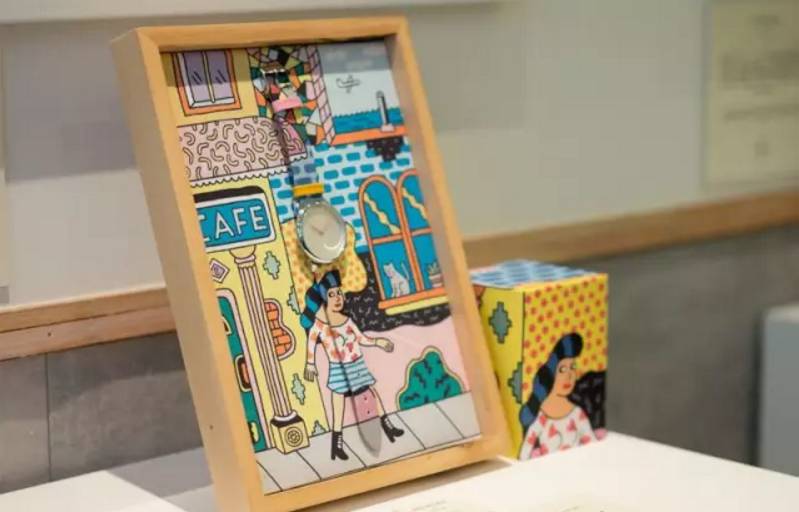 komono｜把手表放在画里卖？究竟是卖画还是卖手表啊