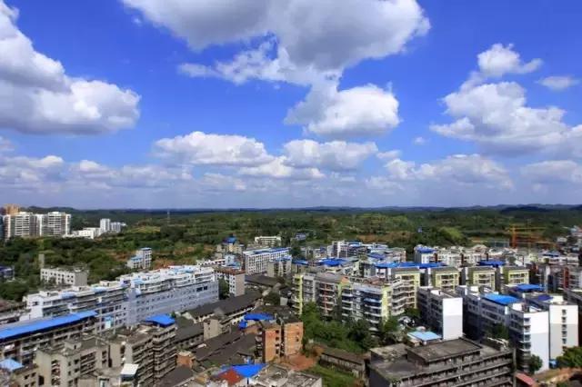 蓬溪——我的家乡，云朵飘过的每一帧都美的不真实……