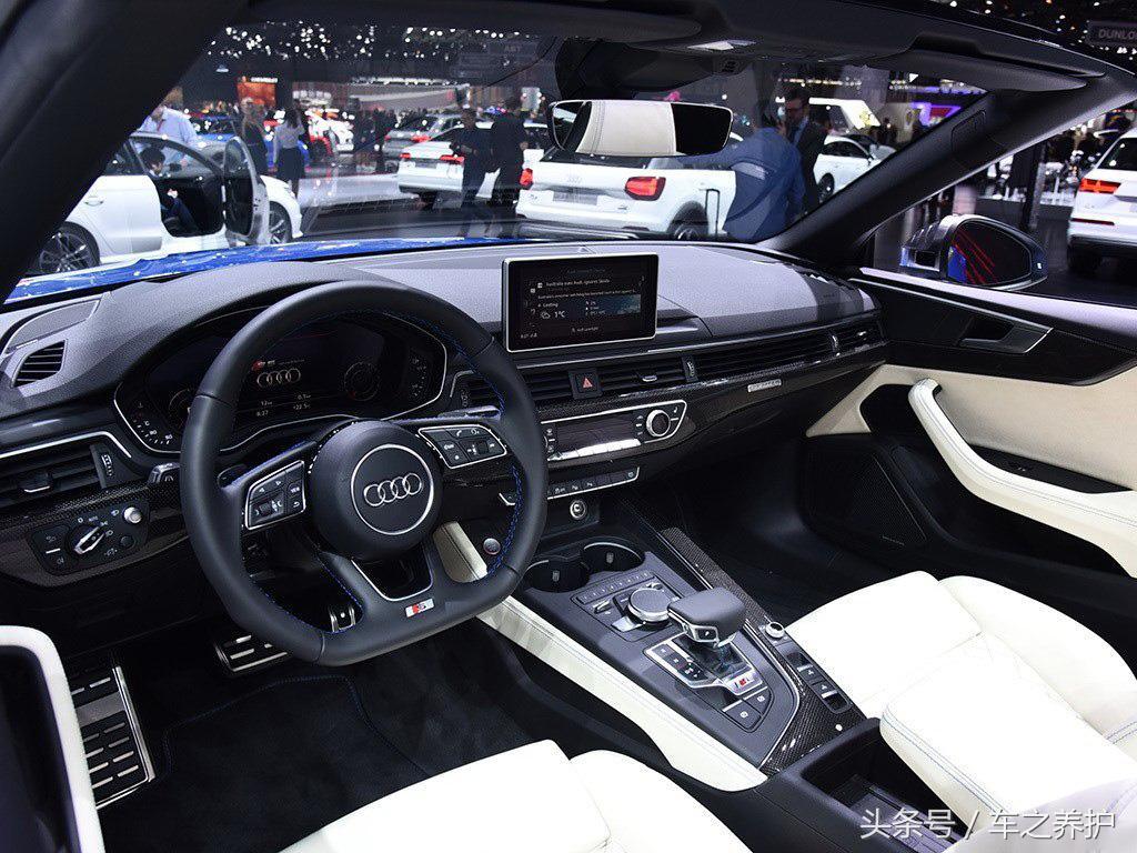 奥迪s52020款sportback,运动感很强新款奥迪s5敞篷版实车