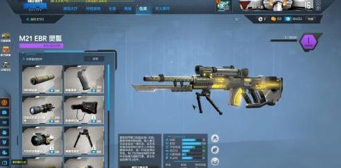 总有一把枪让你舍不得丢弃《使命召唤OL》M21EBR灵狐也有大排面
