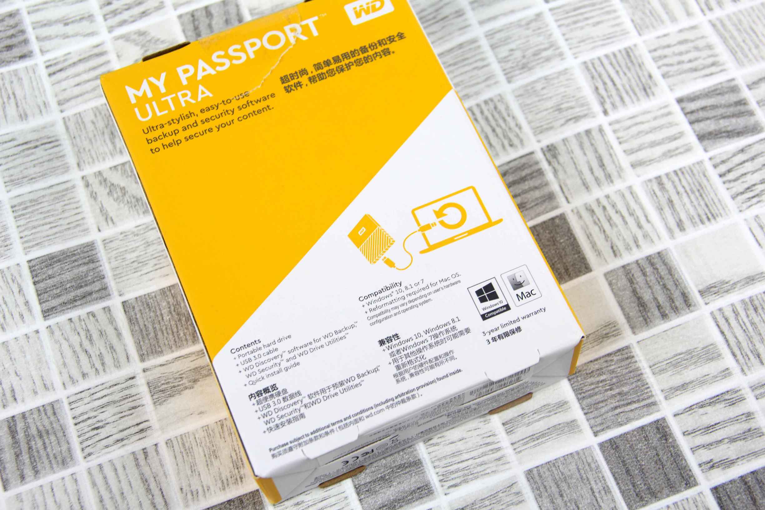 西部数据mypassport移动硬盘拆解,西数mypassport移动硬盘测评