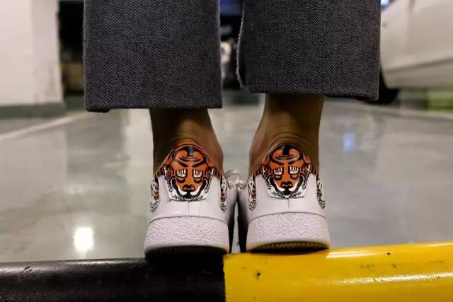 古琦印花小白鞋,古琦小白鞋同款