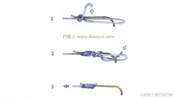 绑鱼钩最新方法简单实用,绑鱼钩的技巧和方法图解