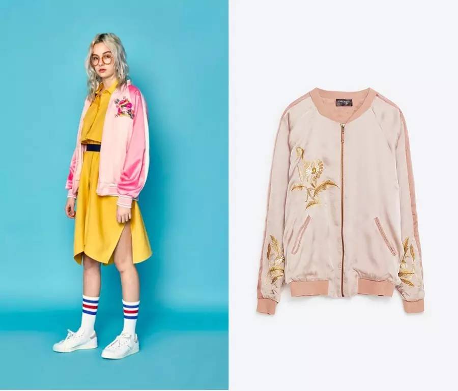 重磅刺绣夹克,朋克风刺绣夹克