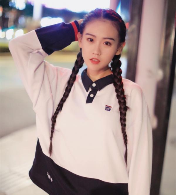 军训女生长得像章泽天,军训女生像章泽天