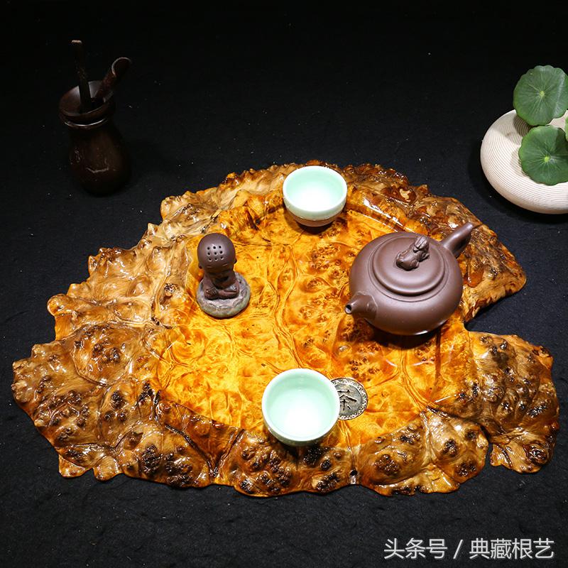 根雕茶盘怎么样清洁,家用实木茶盘根雕
