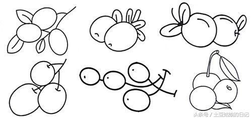 031家有喜欢画画的宝贝？那么这样的水果简笔画可要收藏好