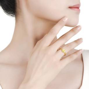 女士黄金戒指有什么讲究,珠宝戒指佩戴的讲究