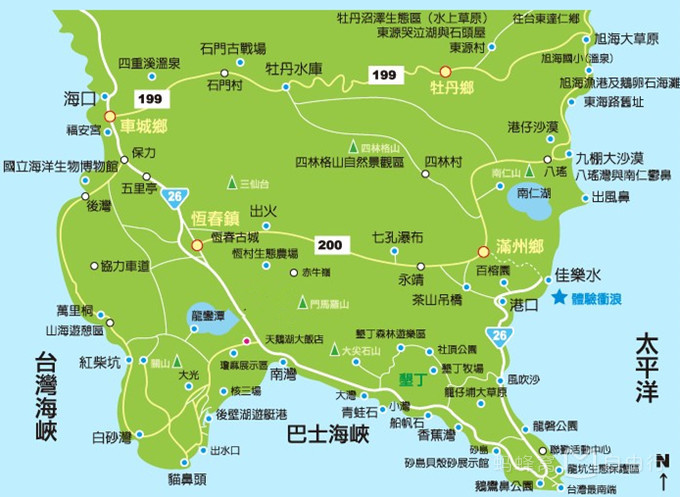 垦丁一日游拼车价格,台湾垦丁拼车一日游价格