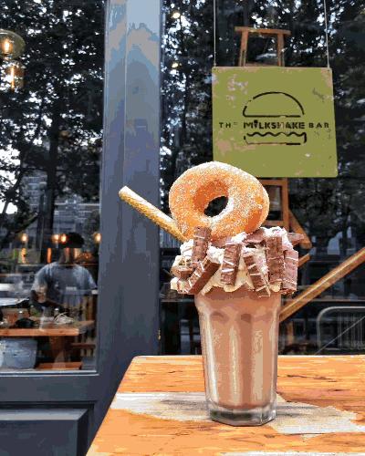 粉红汉堡上海店,粉红汉堡店