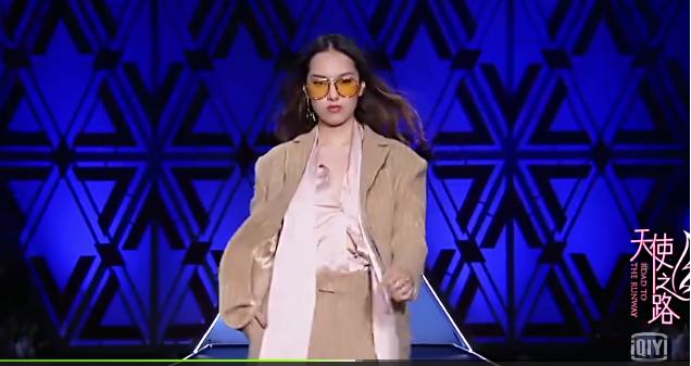 天使之路储镒恬最终台步,天使之路储镒恬海选台步