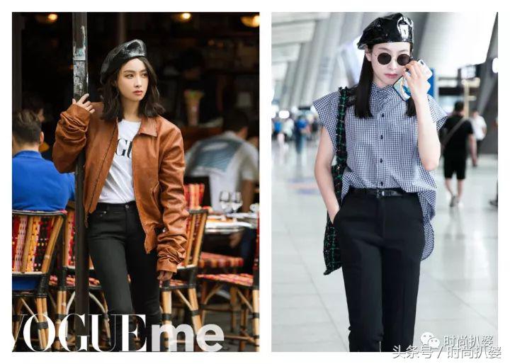 和杨幂旗鼓相当的女明星,最会穿搭的女明星杨幂