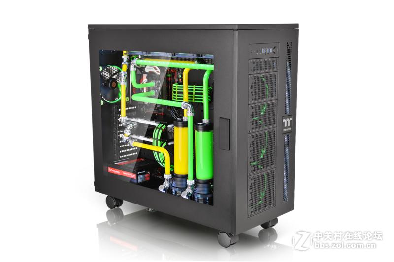 tt100机箱分体式水冷,ttw100机箱评测