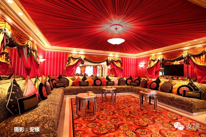 迪拜帆船酒店总统套房体验,一万一晚的迪拜帆船酒店