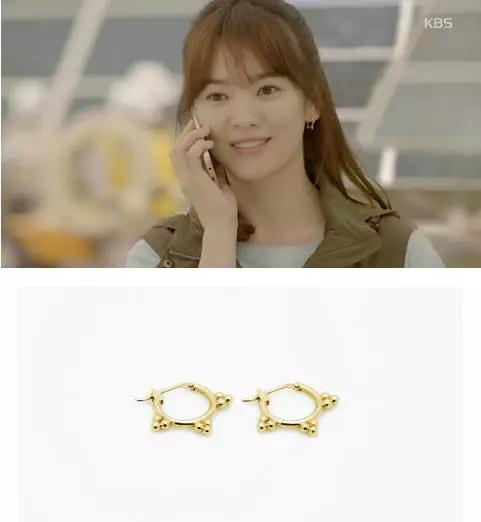 韩剧同款首饰,宋仲基片场被拍与宋慧乔同款卫衣