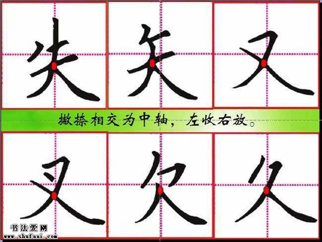 钢笔书法技巧口诀,钢笔字书写规律与口诀