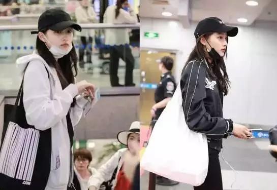 街拍美女杨幂,街拍杨幂范冰冰