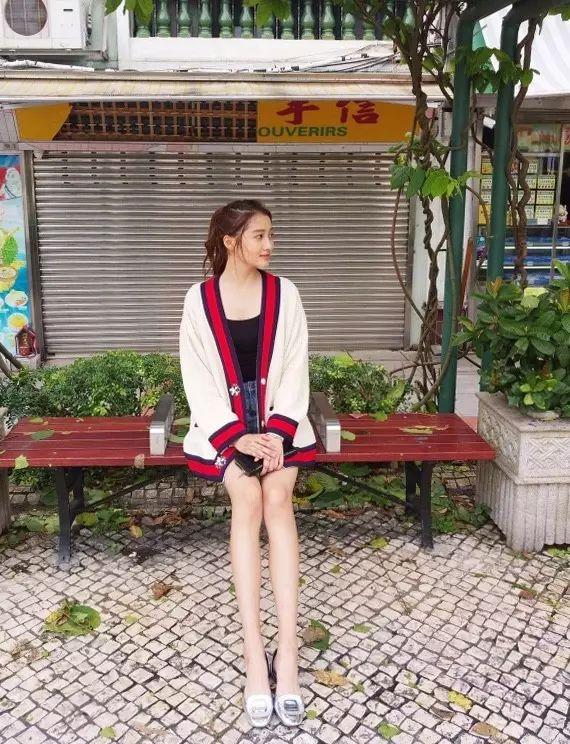 街拍美女杨幂,街拍杨幂范冰冰