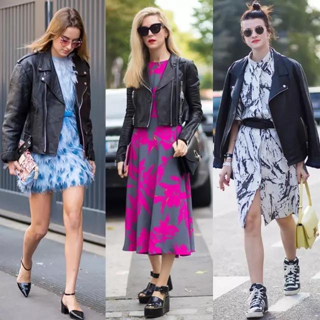 青年秋冬皮夹克穿搭,中长款皮夹克怎么穿才好看