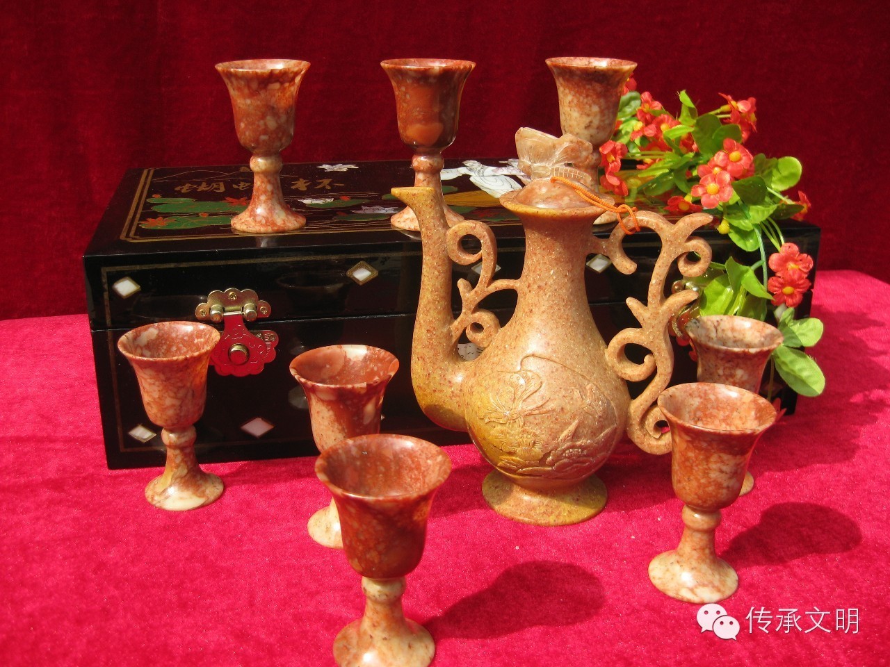 非遗蝴蝶杯,非遗陶瓷杯