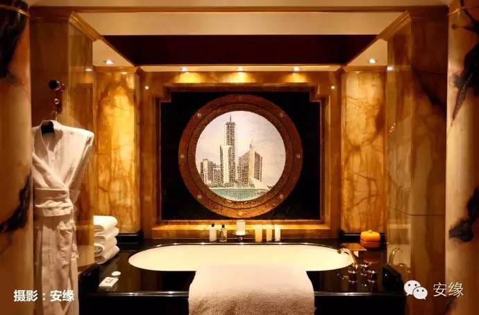 迪拜帆船酒店总统套房体验,一万一晚的迪拜帆船酒店