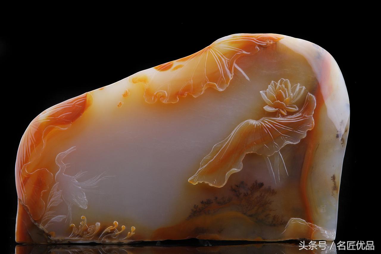 玉雕发丝雕刻过程图片欣赏,玉雕大师郑德雄黄龙玉最新作品