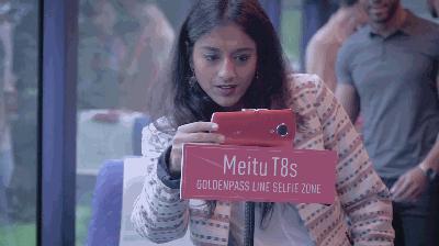 瑞士金色山口列车竟设美图T8s自拍专座网友：给国产手机长脸！