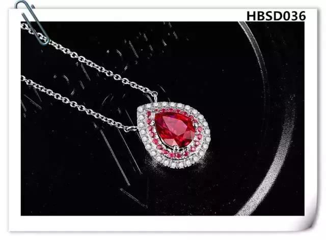 老凤祥红宝石吊坠款式,蓝宝石吊坠经典款式