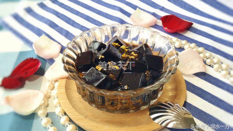 桂花龟苓膏的功效和功能,桂花龟苓膏美容养颜功效