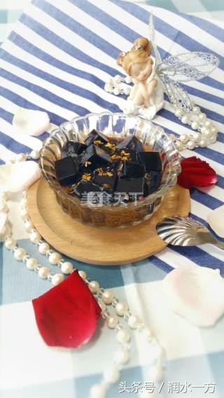 桂花龟苓膏的功效和功能,桂花龟苓膏美容养颜功效