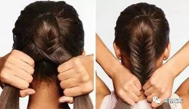 鱼骨辫编发步骤简单图片,8岁小孩编发简单易学30款鱼骨辫